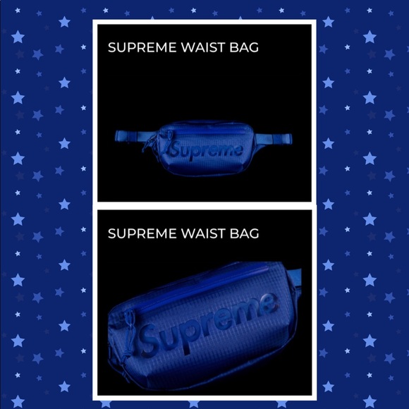 Authentic Supreme Dead stock Royal Blue Waist Bag - Picture 3 of 10